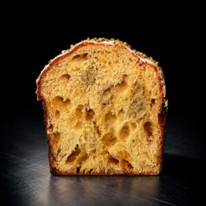 PANETONE DE PISTACHO Y CHOCOLATE BLANCO